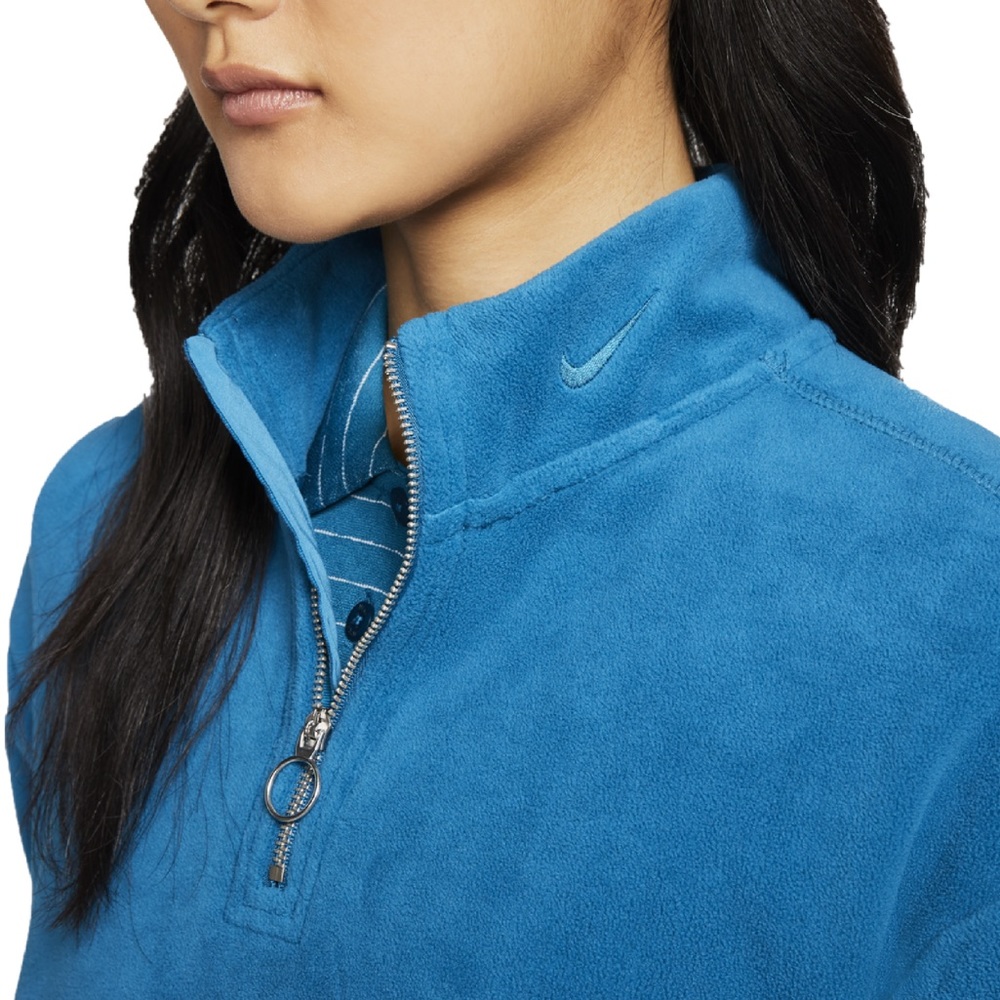 Nwt Nike Quarter Zip Pullover Sweatshirt - Size Medium - Picture 7 of 7